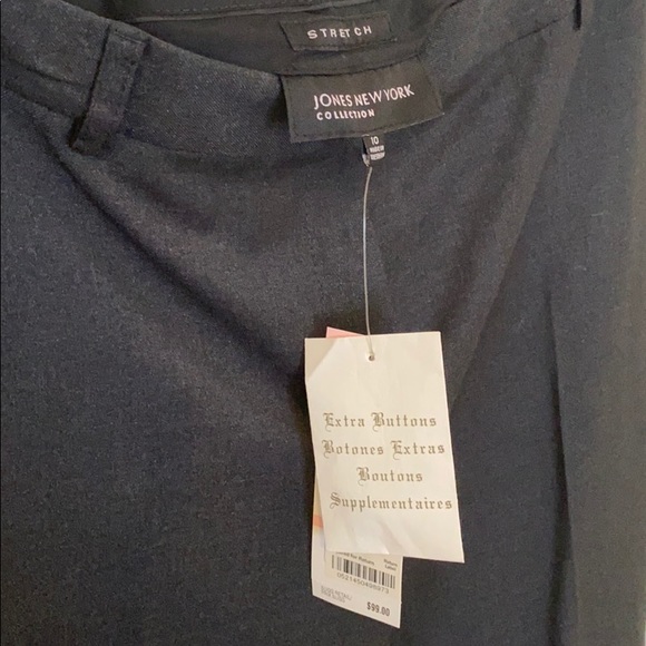 Jones New York Dress Slacks - Gray - Picture 2 of 5